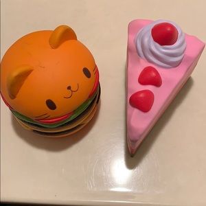 2 squishies gently used
